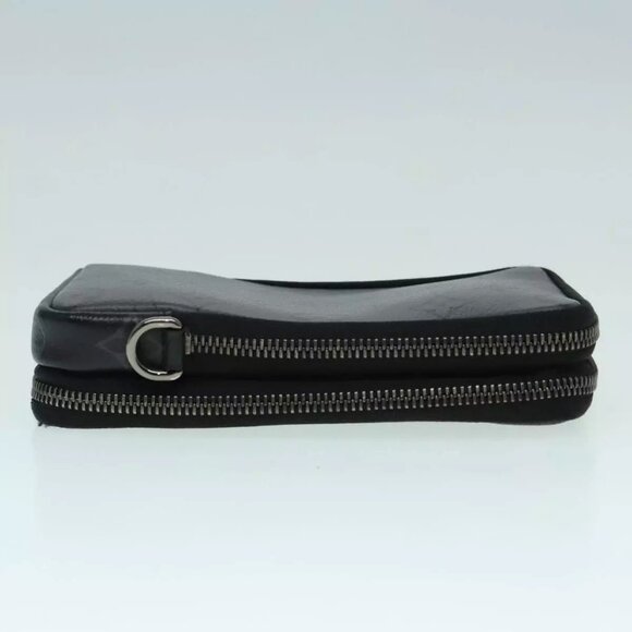 LOUIS VUITTON Monogram Eclipse Double Phone Pouch Gray - Picture 13 of 16